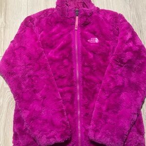 The North Face Vibrant Pink Fleece Jacket